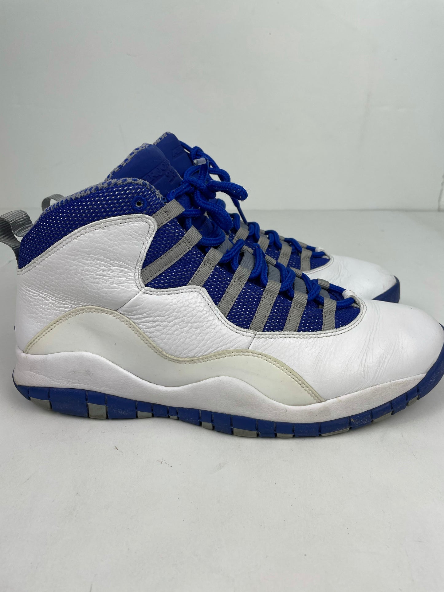 Preowned Air Jordan 10 Retro TXT 'Old Royal' Sz 11