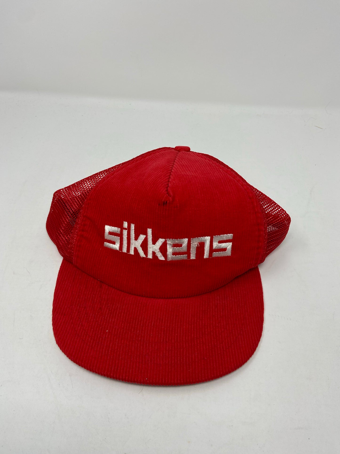 VTG Sikkens Paint Corduroy Trucker Snapback