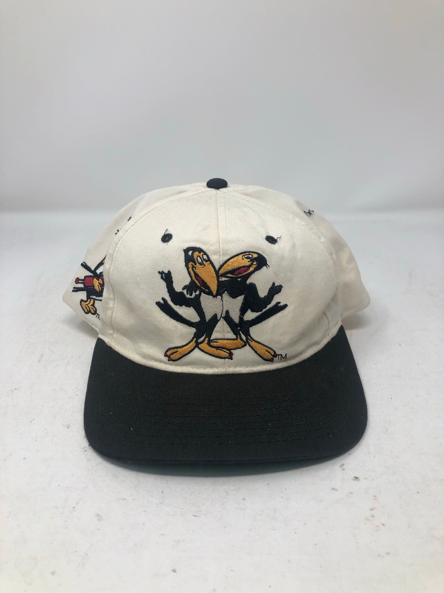 Vtg American Needle “Heckle & Jeckle” Blockhead Snapback