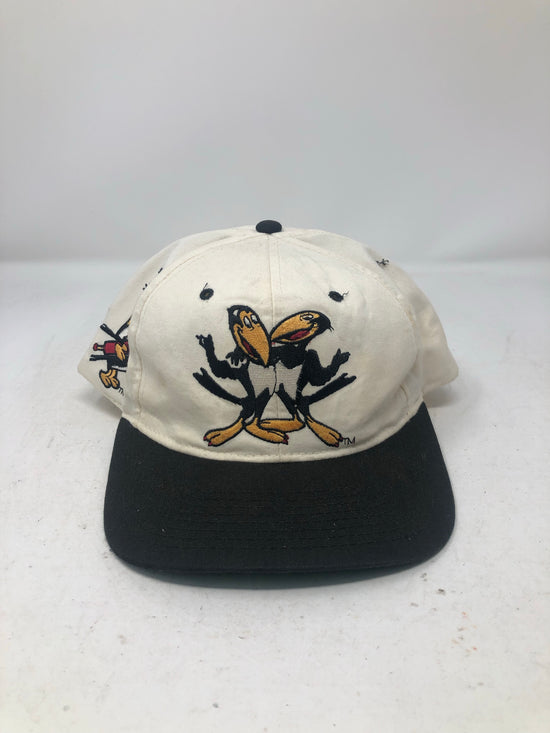 Vtg American Needle “Heckle & Jeckle” Blockhead Snapback