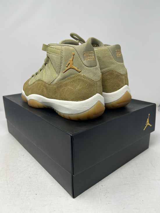 Used Air Jordan 11 Wmns "Neutral Olive" Sz 11w