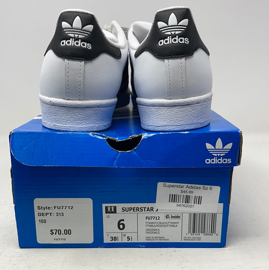 Superstar Adidas Sz 6