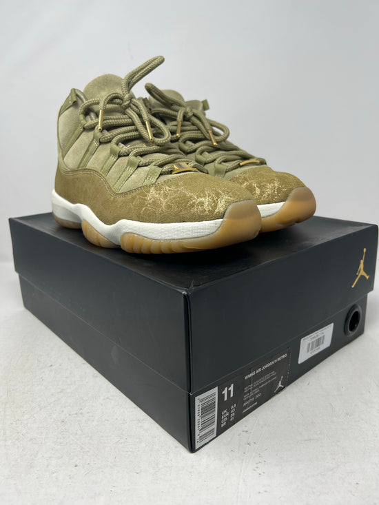 Used Air Jordan 11 Wmns "Neutral Olive" Sz 11w