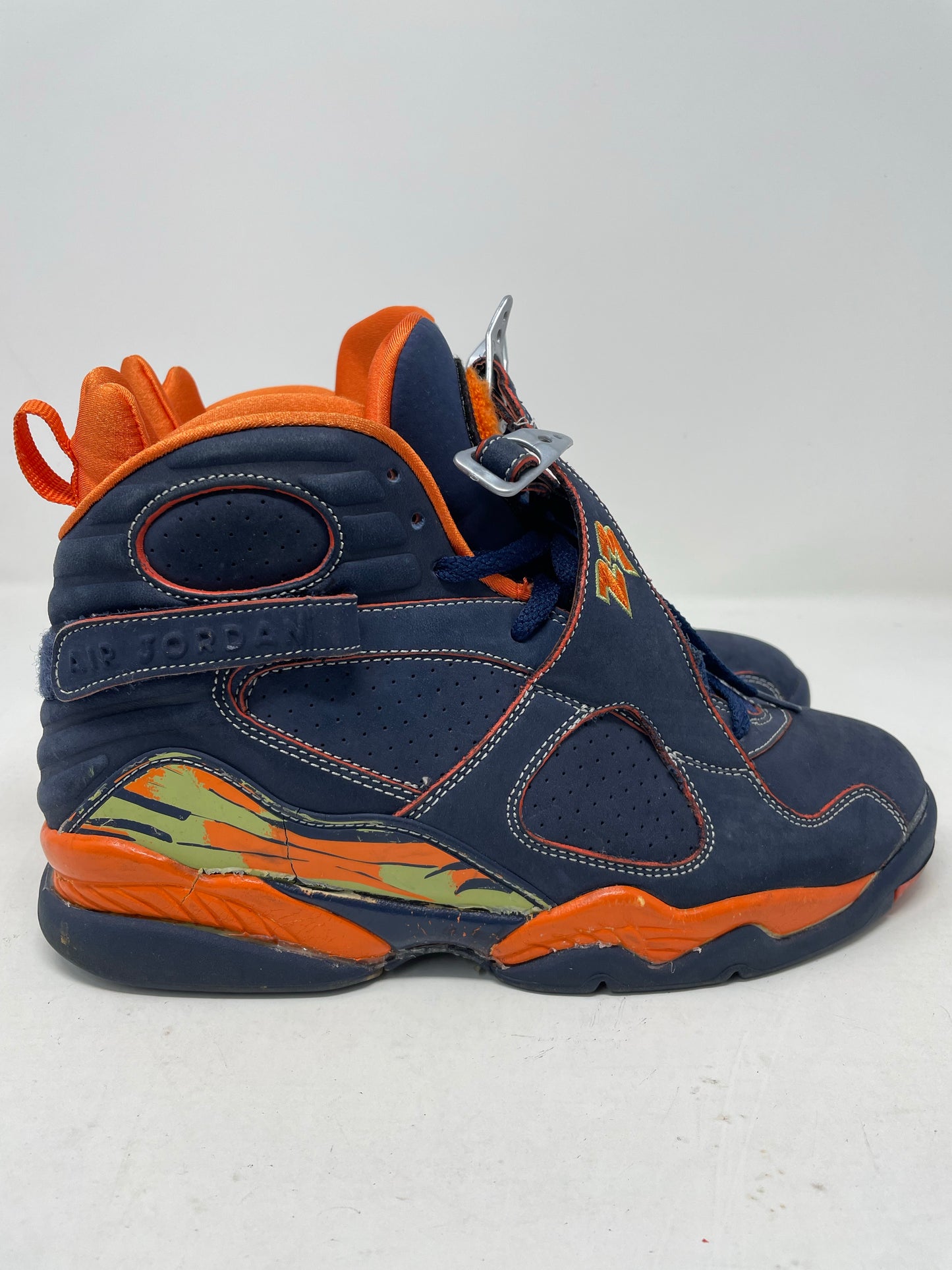 Display Only Air Jordan 8 ' Pea Pod ' Sz 10