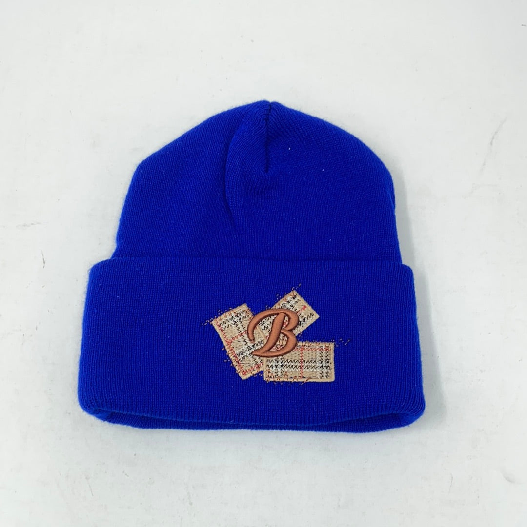 VTG Blue Boot Burberry Beanie