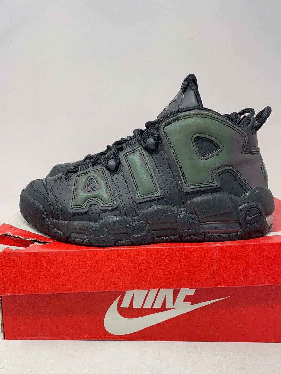 Used Air More Uptempo GS “Reflective” Sz 6.5y