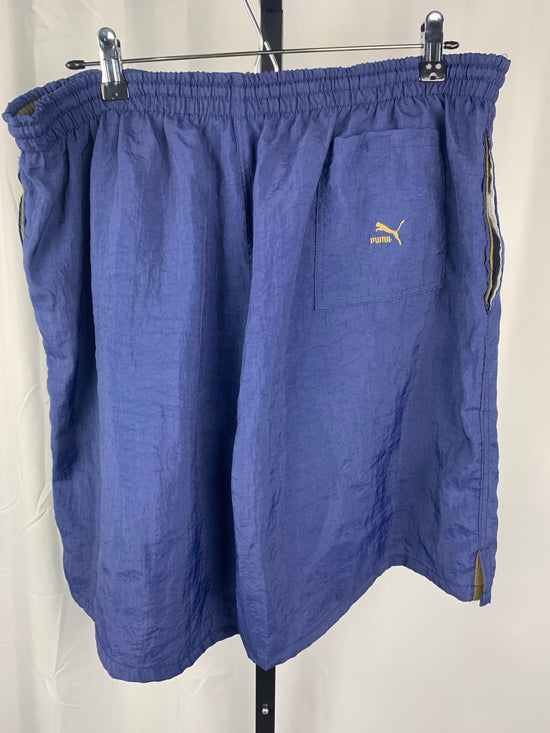 Vtg Navy Puma Shorts Sz XL