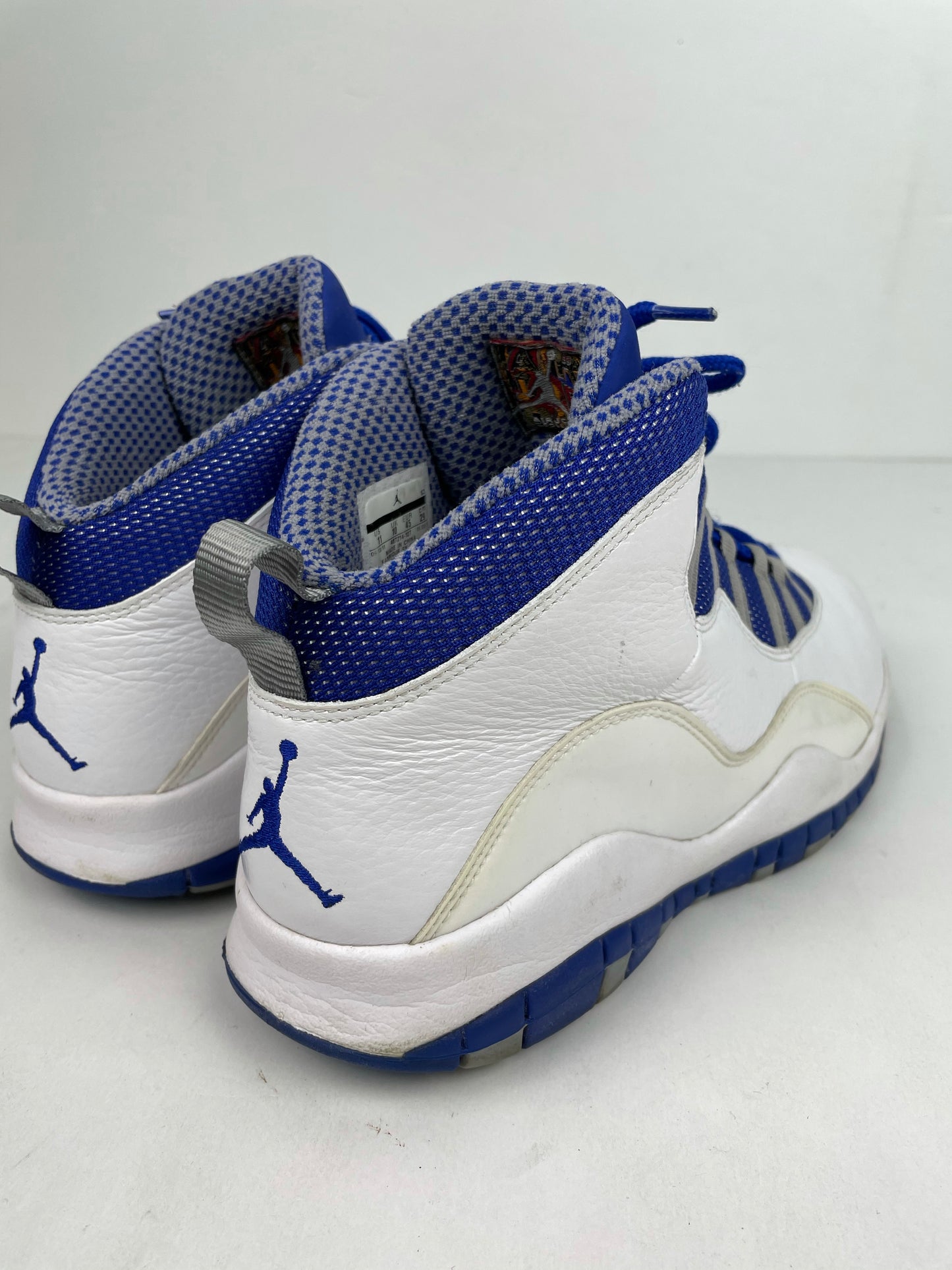 Preowned Air Jordan 10 Retro TXT 'Old Royal' Sz 11