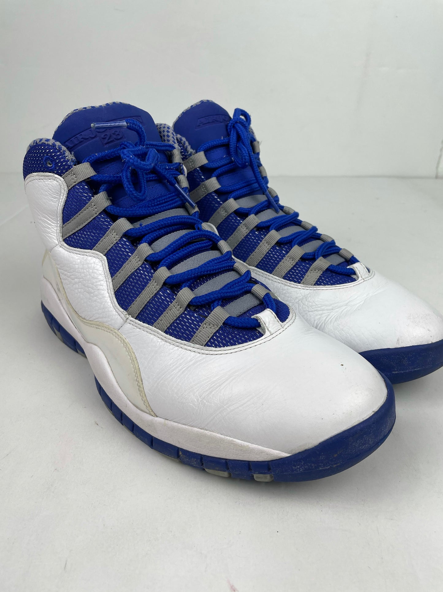 Preowned Air Jordan 10 Retro TXT 'Old Royal' Sz 11