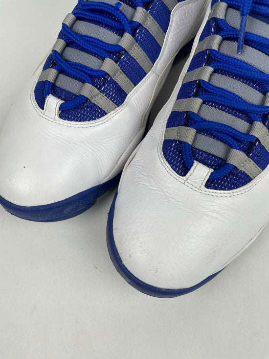 Preowned Air Jordan 10 Retro TXT 'Old Royal' Sz 11