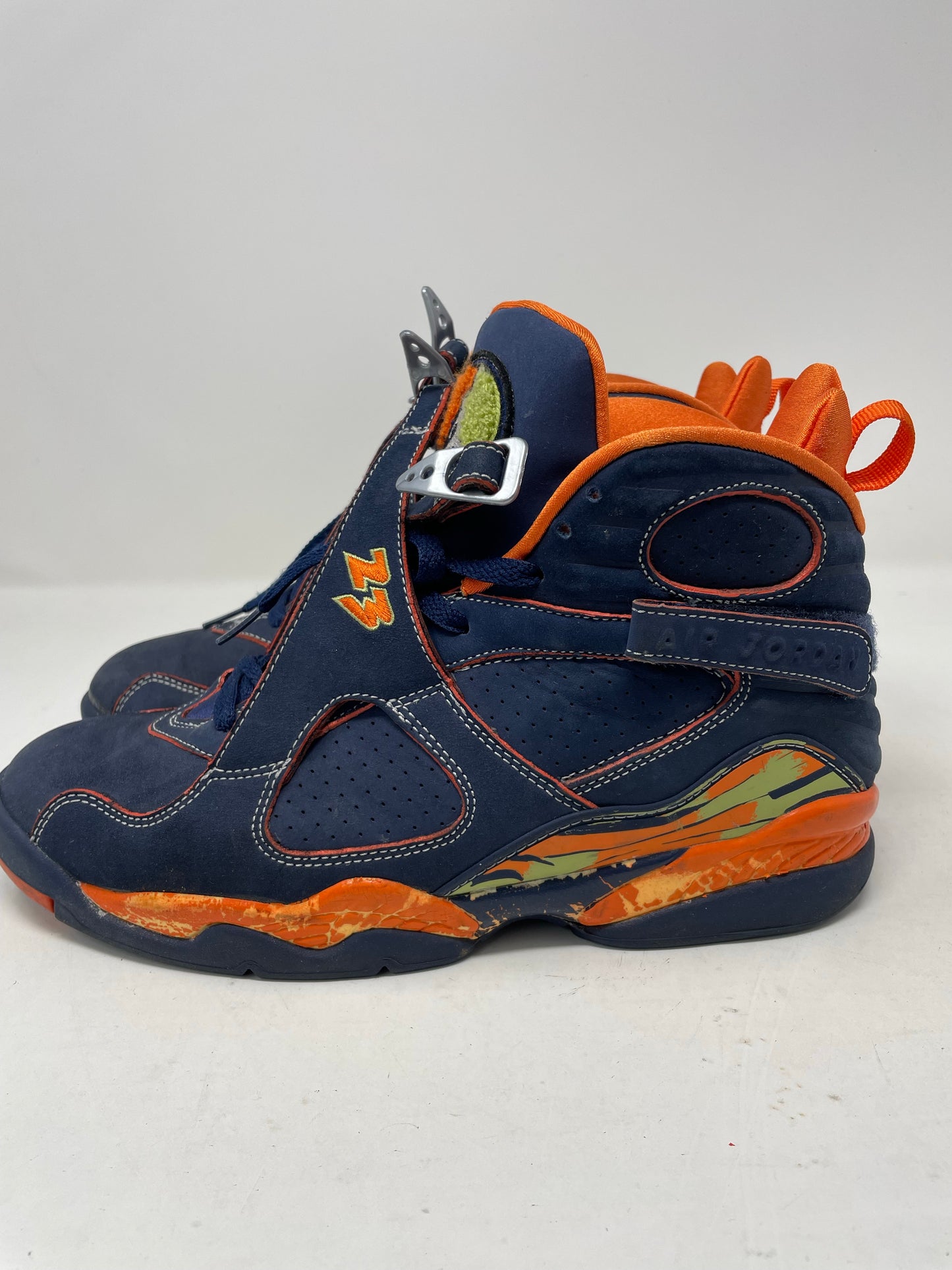 Display Only Air Jordan 8 ' Pea Pod ' Sz 10